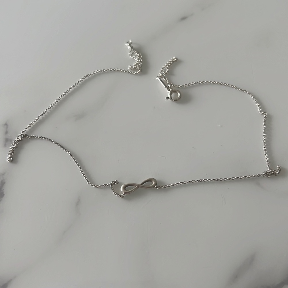 Tiffany’s Eternity Silver necklace